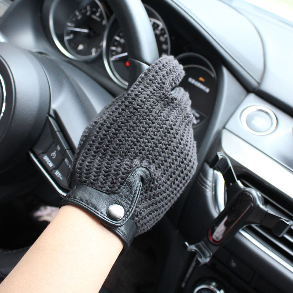 High Quality New Leather Men's - огляд і ціна Leather Driving Glove