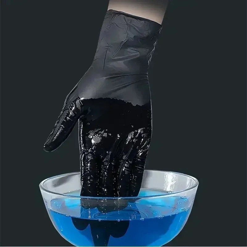 Black Disposable Gloves Unisex - огляд і ціна Latex Disposable Glove