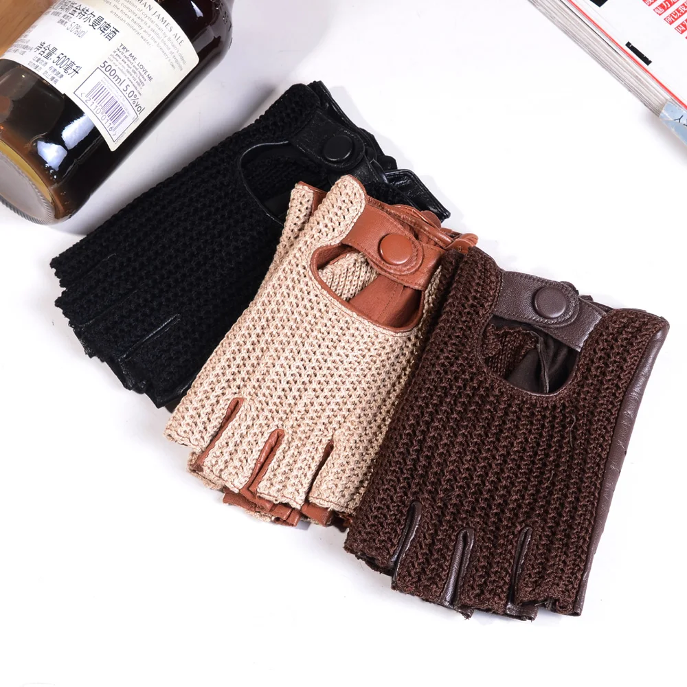 Men's Genuine Leather Unlined  - огляд і ціна Leather Driving Glove