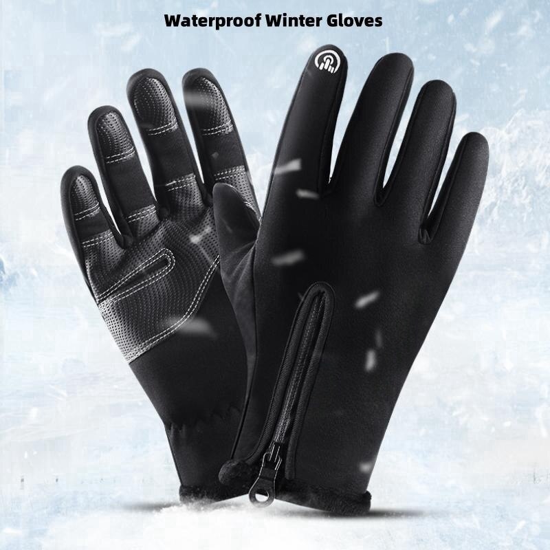 Winter Warm Gloves Men Women T - огляд і ціна Leather Driving Glove