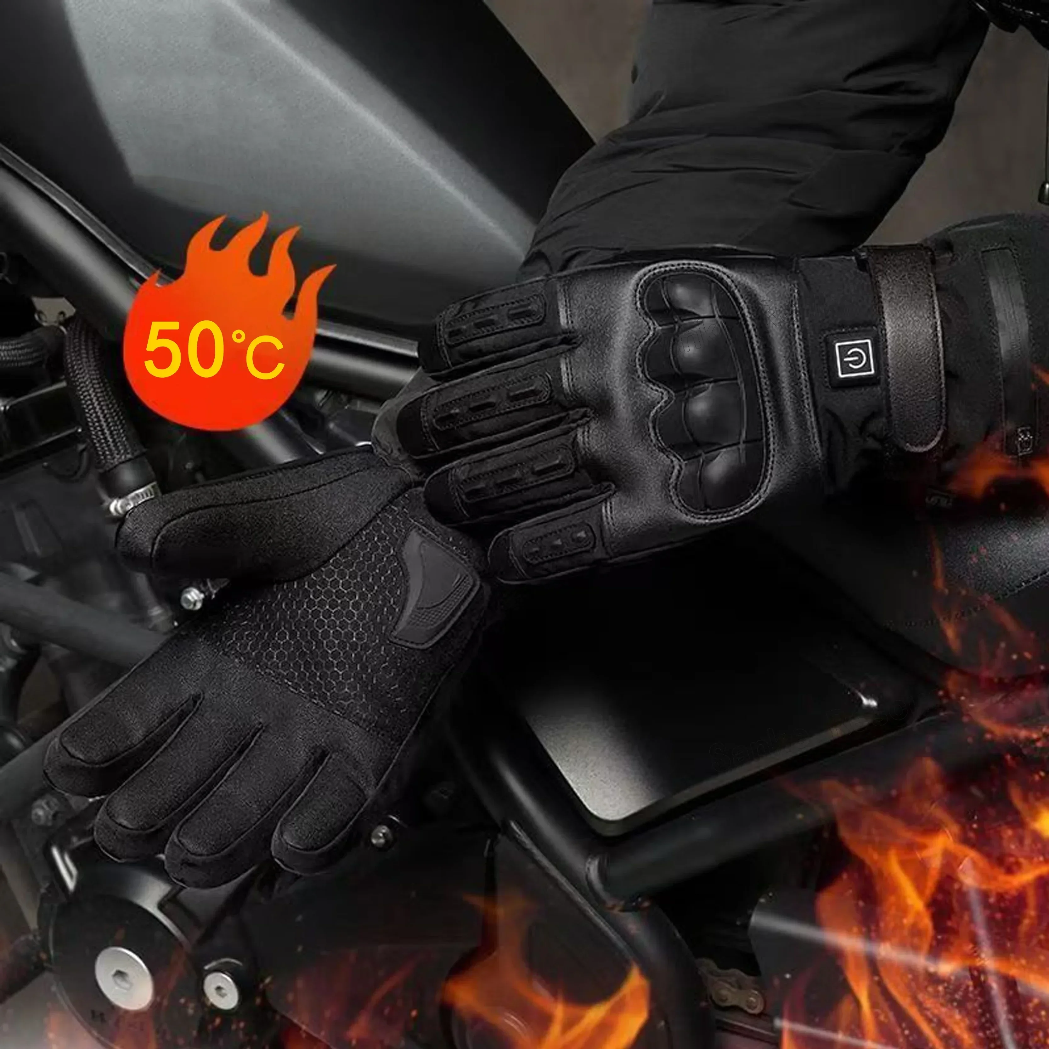 Heated Gloves Hand Warmer Elec - огляд і ціна Ski Glove Waterproof