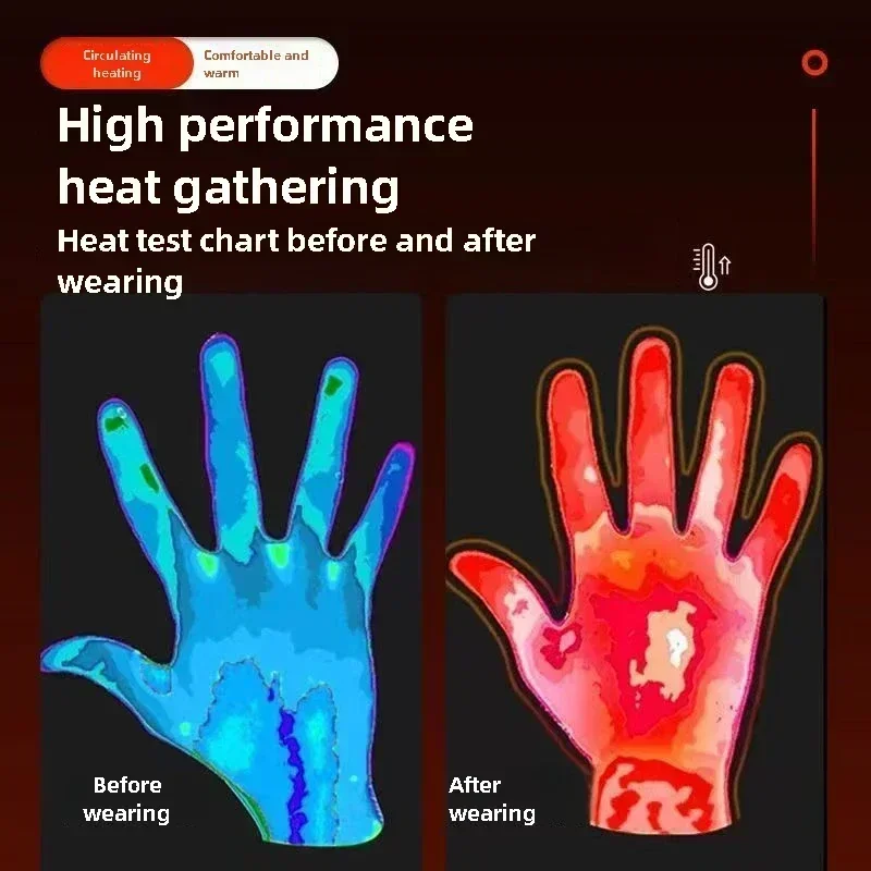 Heated Gloves Hand Warmer Elec - огляд і ціна Ski Glove Waterproof